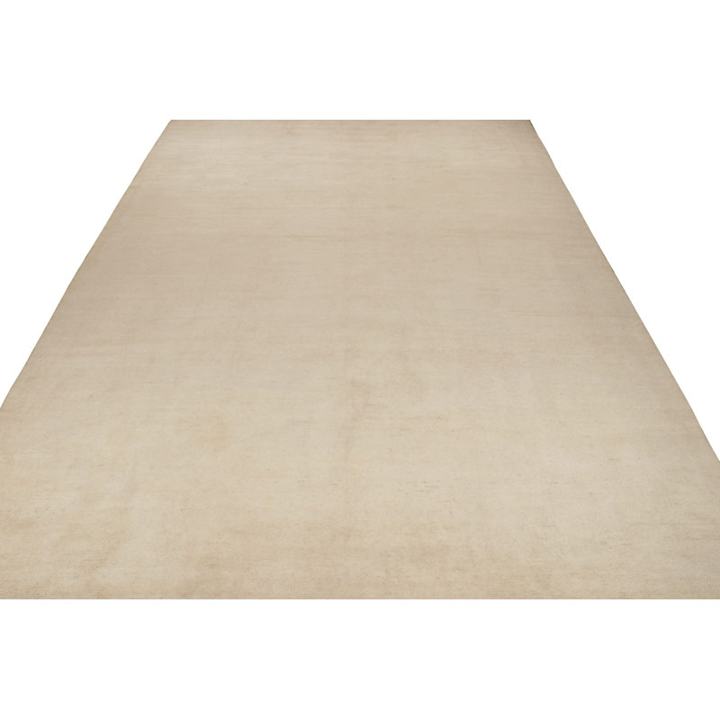 One-of-a-Kind Rectangle 13'7" X 20'1" Hand Knotted Area Rug, Rectangle 14' x 20"