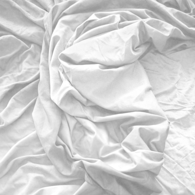 Modern & Contemporary Cotton Percale Duvet Cover, Queen Duvet Cover + 2 Standard Shams, White