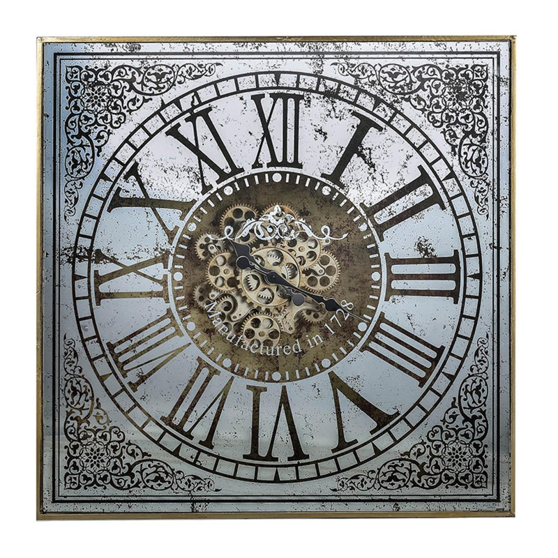 Gschu Metal Wall Clock