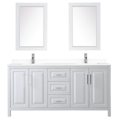 Daria 72'' W Double Vanity
