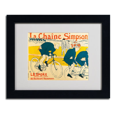 " Catene Simpson " by Henri de Toulouse-Lautrec Acrylic Print