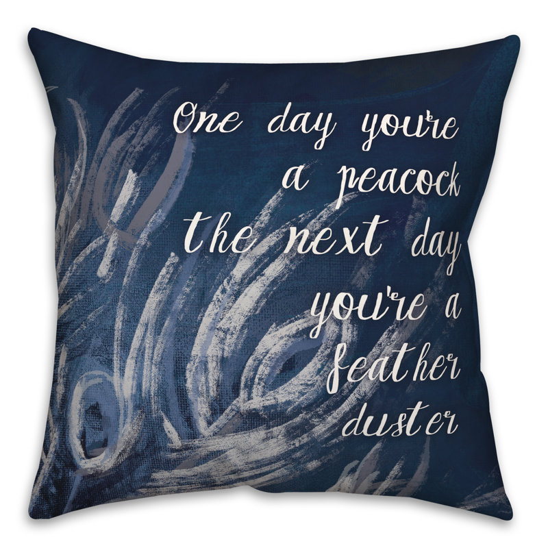 Coussin Peacock