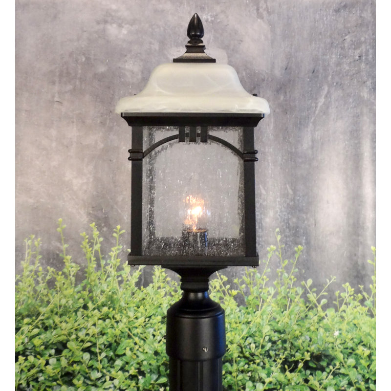 Tête de lanterne 1 lumière Sonoma, Moyen, Noir