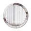Huldar Glass Flat Wall Mirror