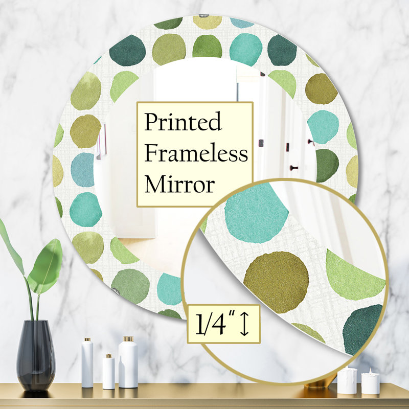 Mirror, 23.6" H x 23.6" W