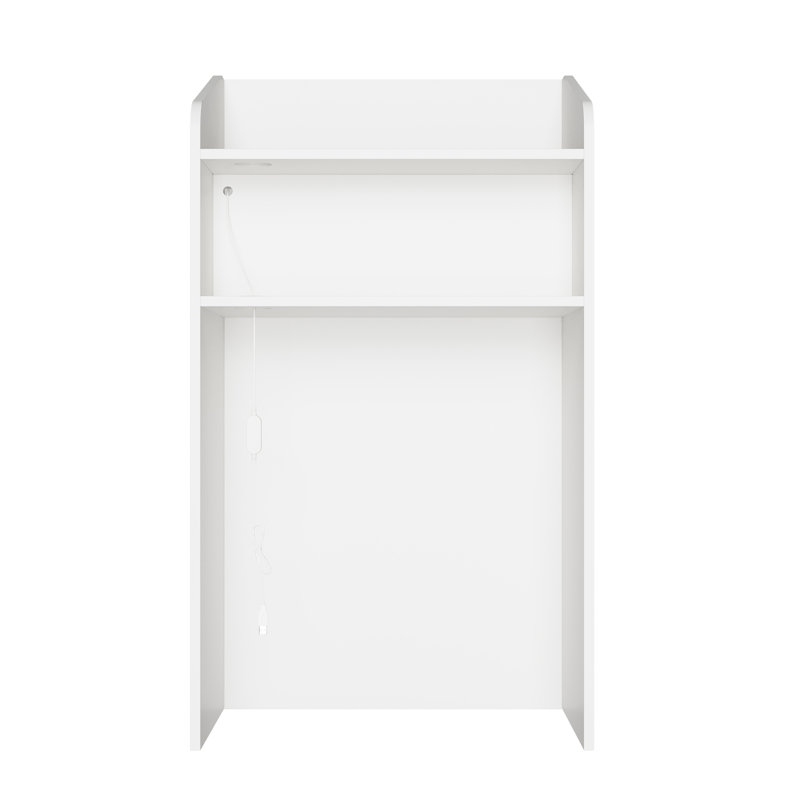 Rectangle Manufactured Wood Reception Desk