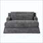 Canapé-lit en chenille, canapé Cama, canapé-lit, canapé causeuse, canapé décontracté avec surface texturée et deux coussins, convient au salon-1895587258