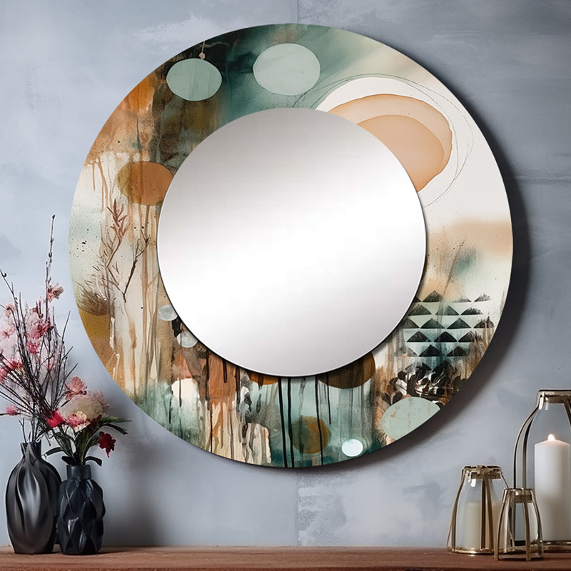 Miroir mural Parmaveer, 29 po x 29 po