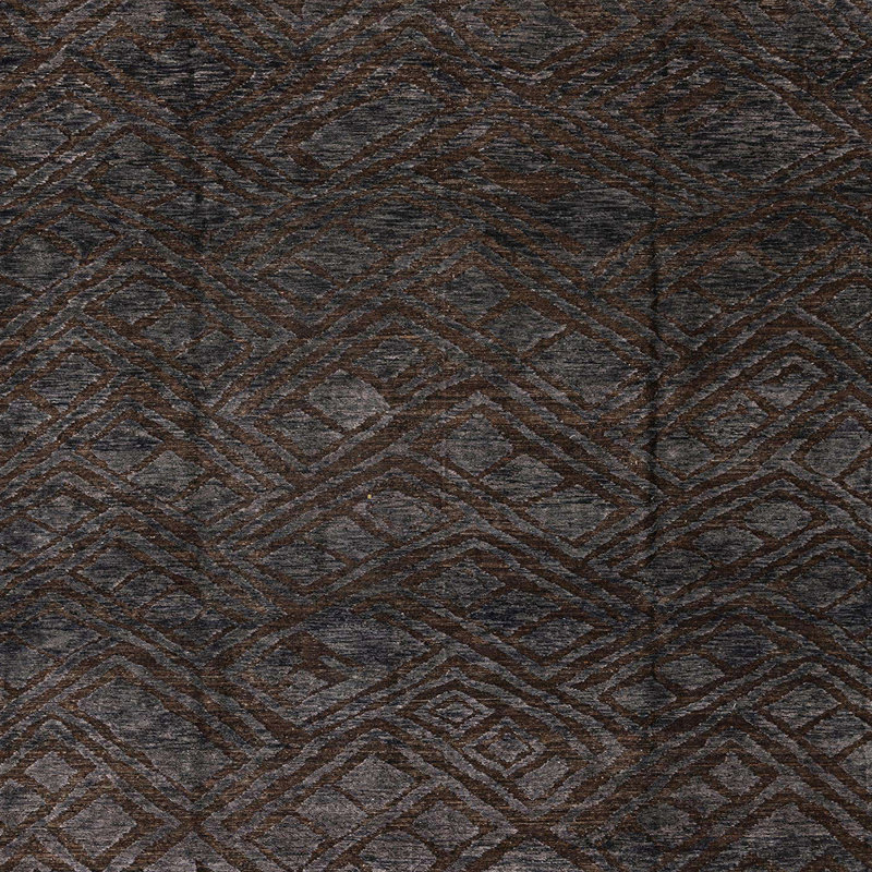 Tapis abstrait moderne 4422, Carré 8 pi