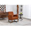 Chaise d'appoint rembourrée Mid-Century-933656904