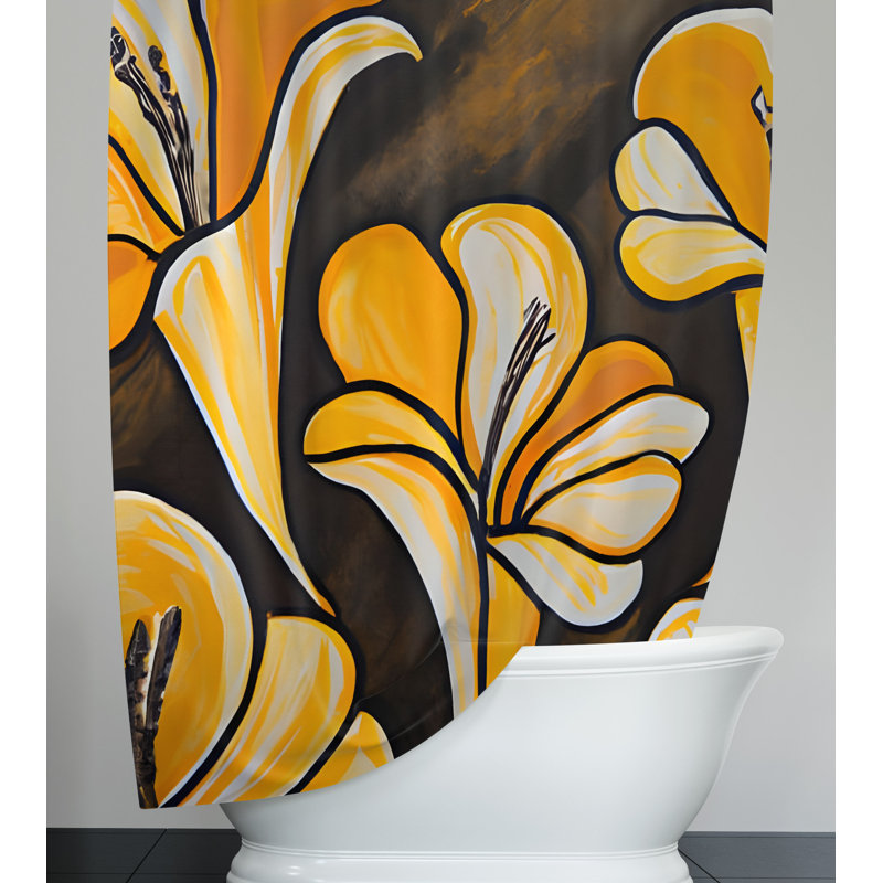 Rideau de douche Allisun, H 72 po x l 70 po