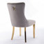 Chaise rembourrée haut de gamme en velours de bois massif-1338068372-1338068369