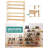 Modern 3-Tier Bamboo Shoe Rack For Bathroom, Closet, Bedroom, Living Room, Stackable & Removable Design