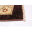 Tapis brun foncé Peshawar Oushak 9 po 9 po x 13 po 9 po