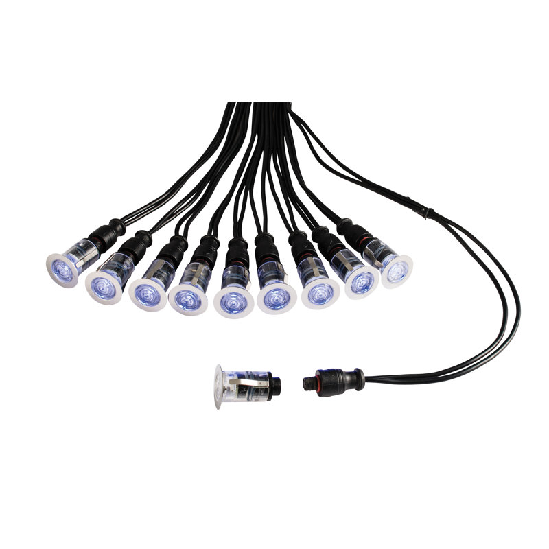 Tylersburg Plug-in Integrated LED Deck Light