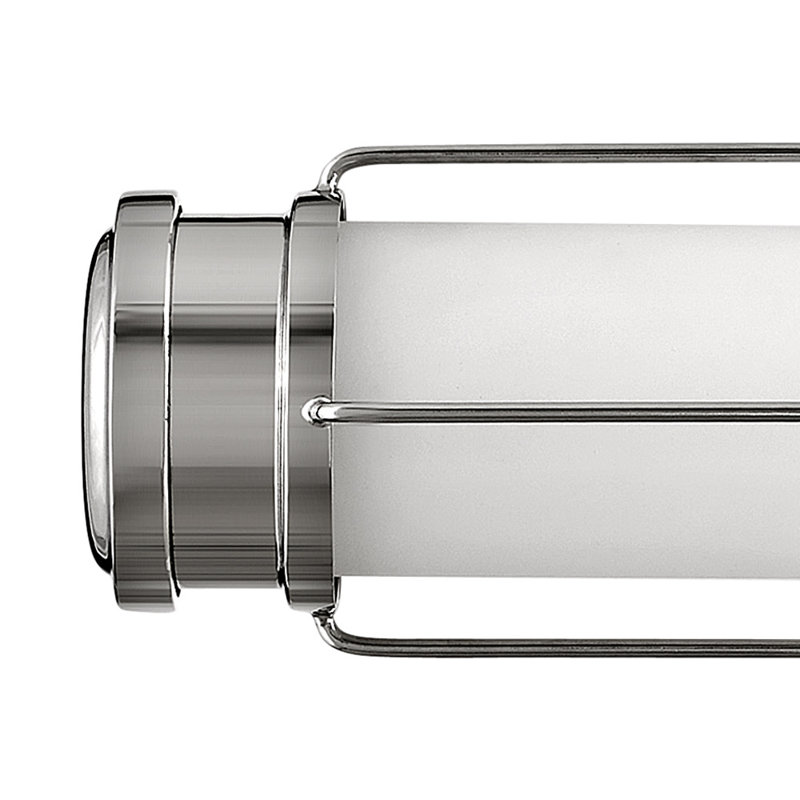 Saylor 24" Integrated LED Bath Vanity Sconce, Polished Nickel