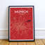 Munich City Map - No Frame Print-199807443-217942497