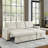 78.5" Sleeper Sofa Bed Reversible Sectional Couch-1728621165