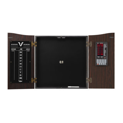 Jeu de fléchettes Viper avec coffre de luxe, fléchettes et vol de rechange