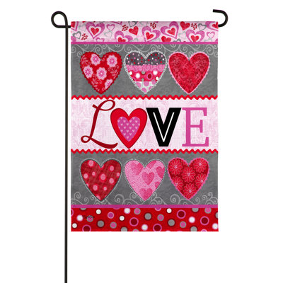 Avalinn Double Sided 18'' H x 12.5'' W Polyester Garden Flag