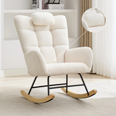 Fauteuil berçant et oscillant Teddy
