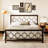 Bloneva Metal Open-Frame Bed-94917216-94917246