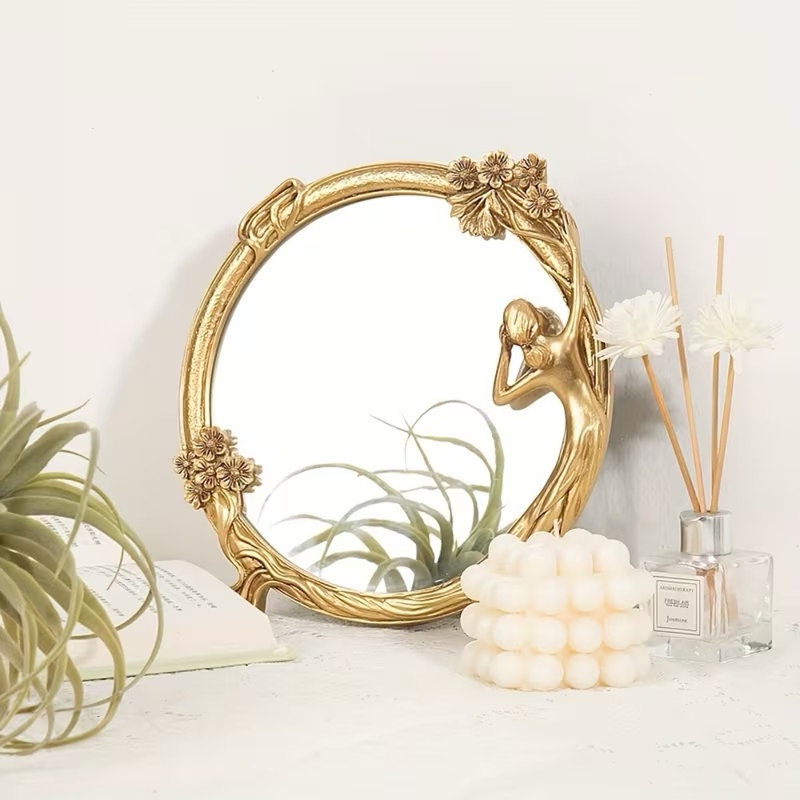 Miroir de coiffeuse Art Nouveau