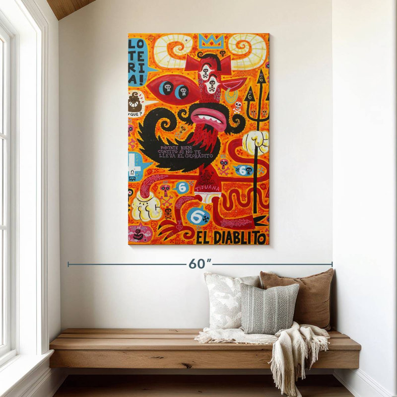Kelan Loteria, 48" H x 32" W
