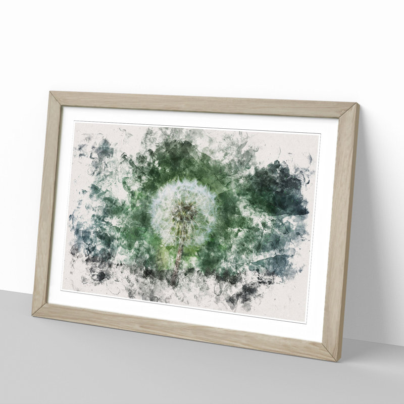 Dandelion Seeds Vol.1 - Picture Frame Painting, Oak, 65cm H x 90cm W x 2cm D