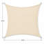Toile d'ombrage rectangulaire imperméable, auvent d'extérieur robuste