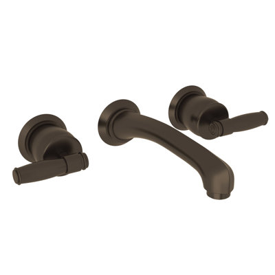 Zephyr Double Handle Wall Mounted Tub Spout
