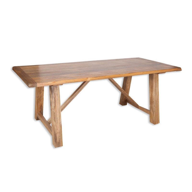 Amesbury Solid Wood Dining Table, H76 x L200 x W90cm