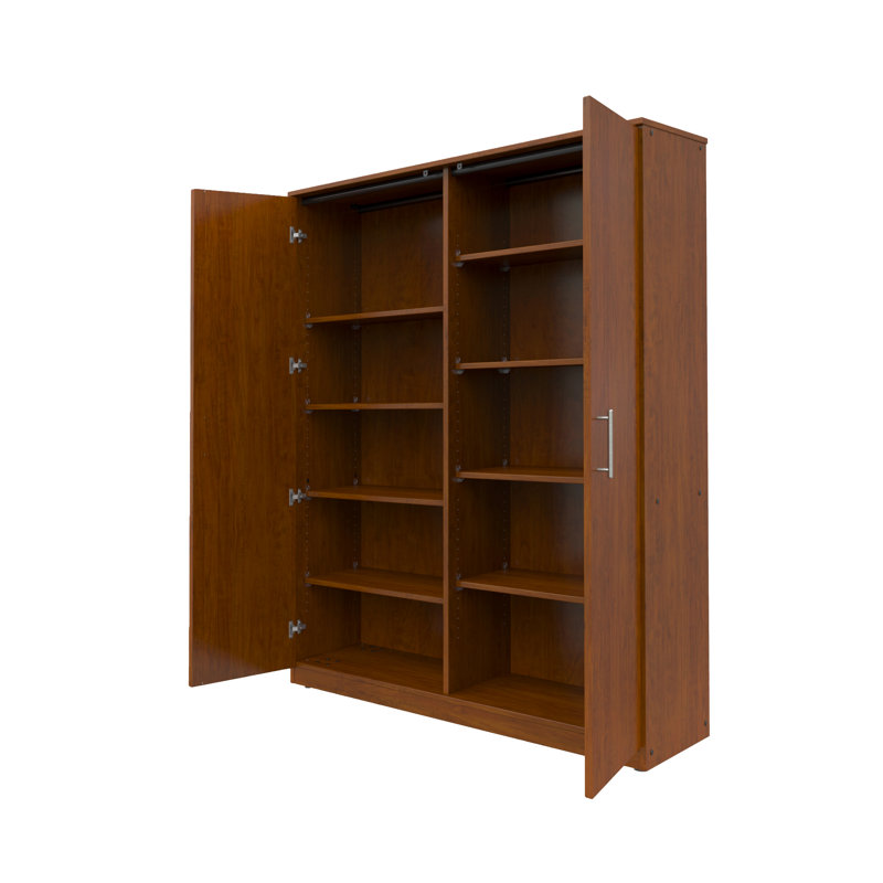 Armoire De Rangement à 2 Portes Mobile CaseGoods, Fusion d'érable, Fusion d'érable