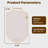 17" Double-side Titanium Cutting Board Come with Pepper Grinder