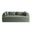 Canapé-lit convertible moderne avec coussin cylindrique, canapé-lit pliant avec poche latérale, canapé-lit pour salon-1006130598