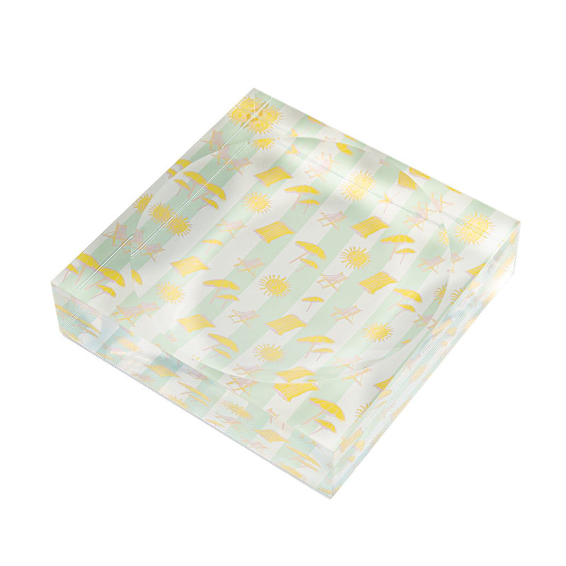 Seashore Mint, Green/Yellow/White