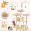  Arbre à chat à niveaux multiples avec plateformes et condos Ardle H 67 po-572808510