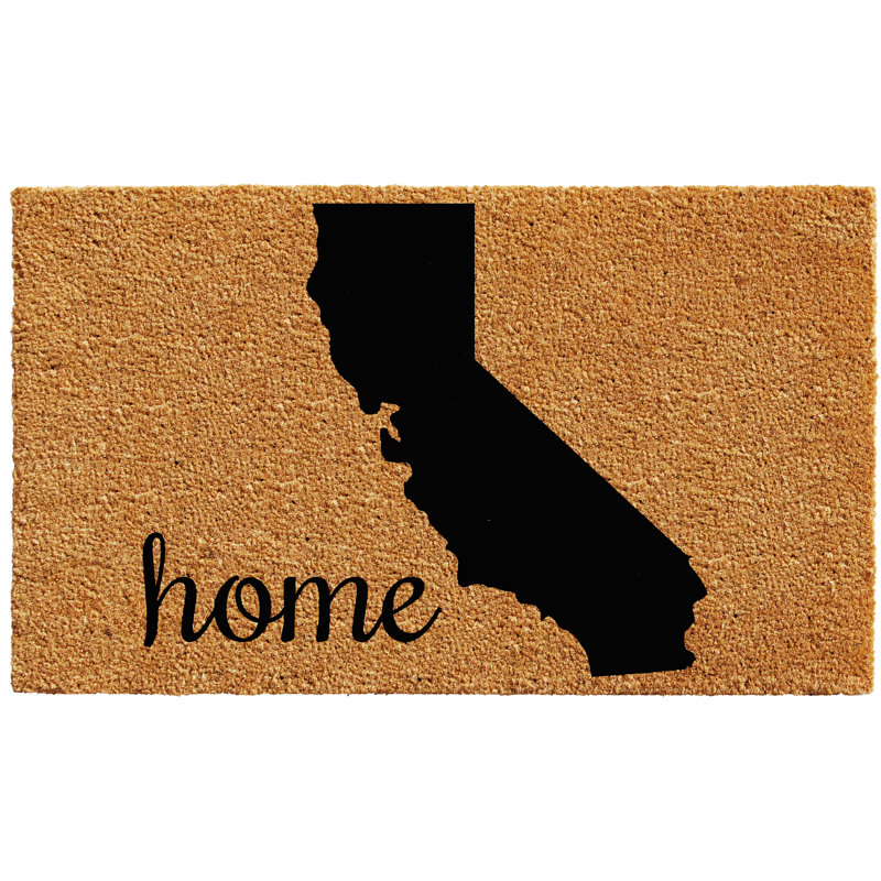 Tapis de porte pour l’extérieur antidérapant california, Rectangle 2 pi x 3 pi