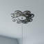 20 po x 6 po 6 pi 8 po x P 1/2 po Cohen Médaillon de plafond architectural en PVC, or pâle antique-40714747-40714733