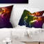  Coussin lombaire abstrait