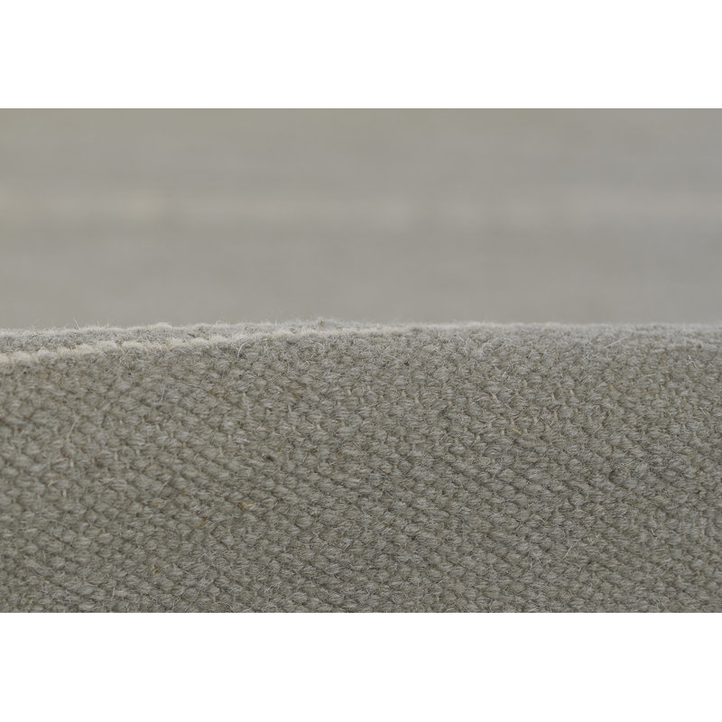 Hand Tufted Striped Area Rug in Blue, Rectangle 5' x 8'