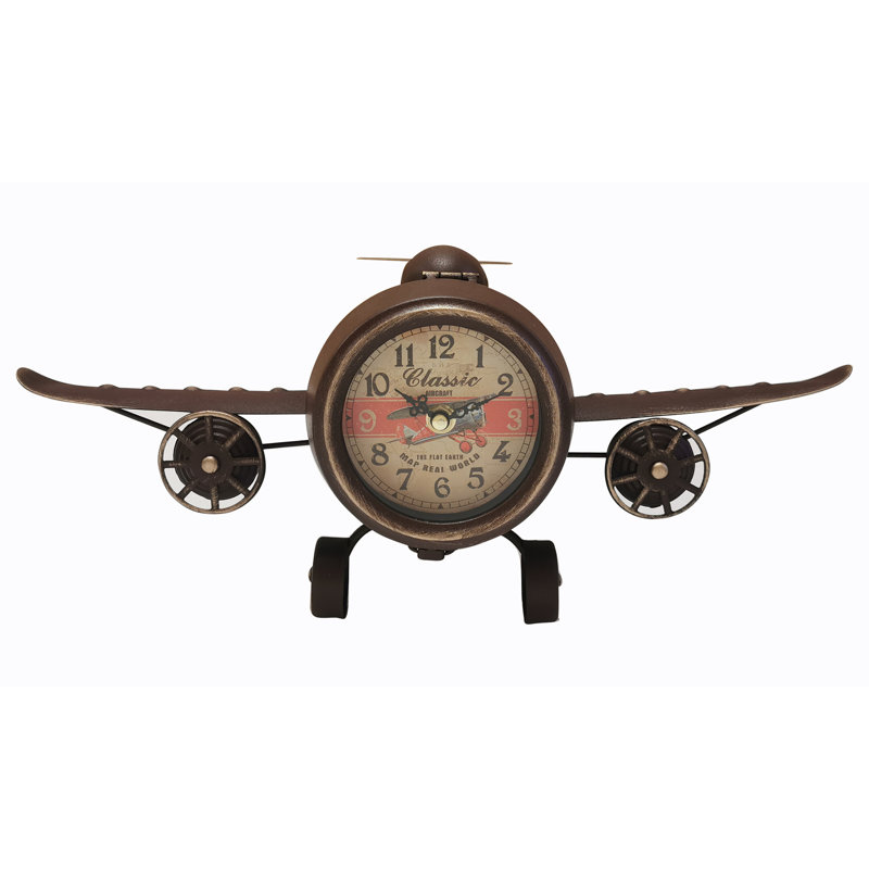Horloge de table rustique