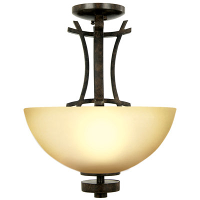 Sentinel 3 Light Semi Flush Mount