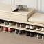Banc de rangement pour chaussures 47,2 po-108642898