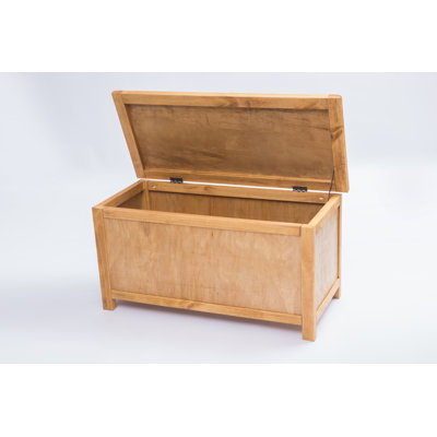 Banc de rangement en bois avec plateau rabattable