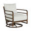 Malibu Swivel Patio Chair with Cushions-83259556-83259575
