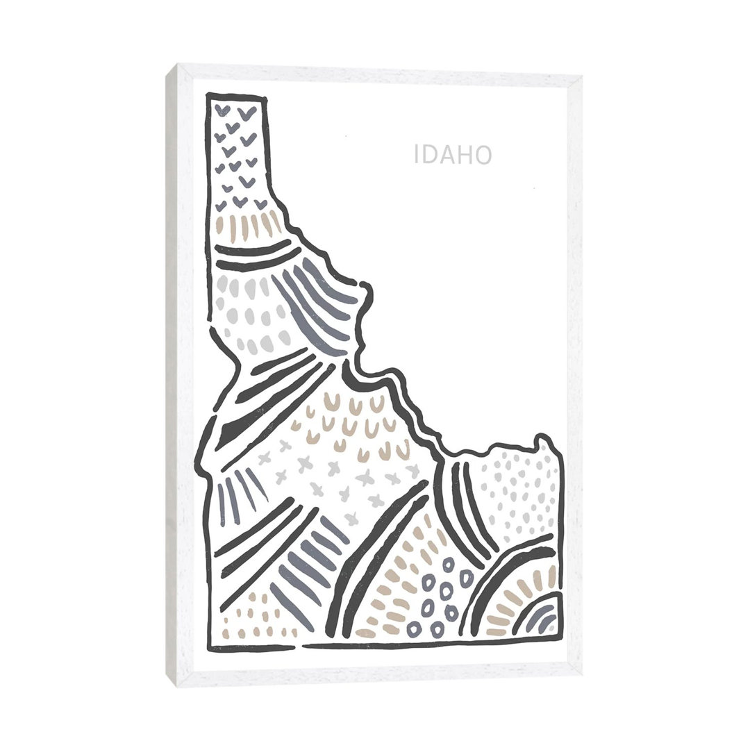 Idaho von Statement Goods - Galerie-Giclée auf Leinwand