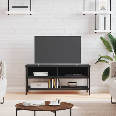 vidaXL TV Cabinet Engineered wood, iron Medium TV Cabinet by VidaXL