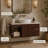 Walnut Fluted Vanity Base