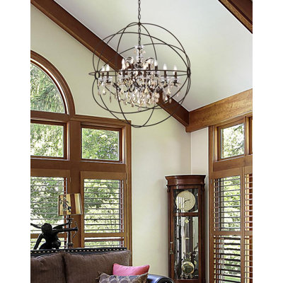 Svante 18-Light Dimmable Globe Chandelier